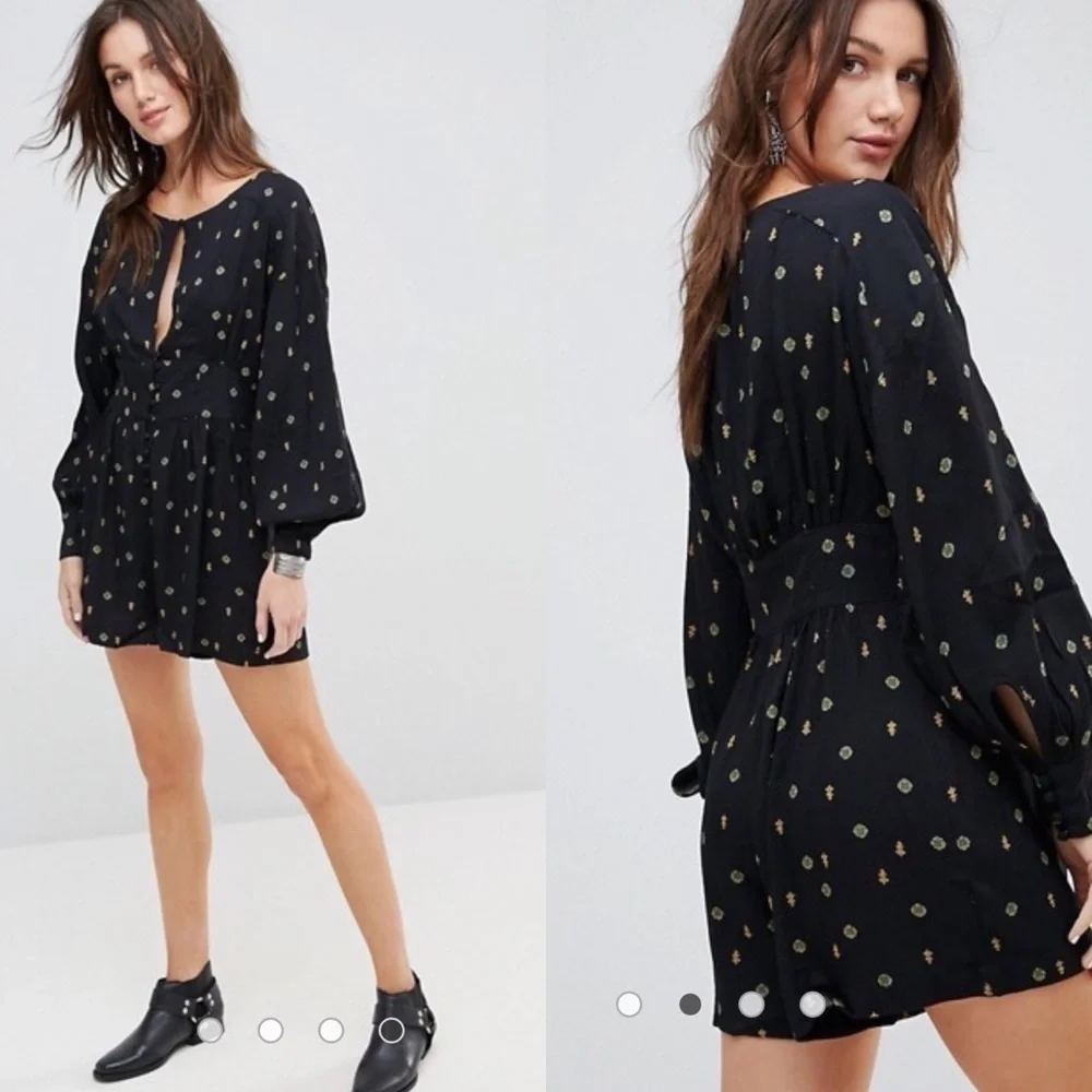 Free People Love Grows Romper SzL
